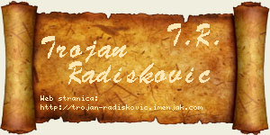 Trojan Radišković vizit kartica